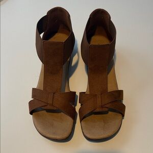 Comfort Plus Elegant Brown Women's Sandals